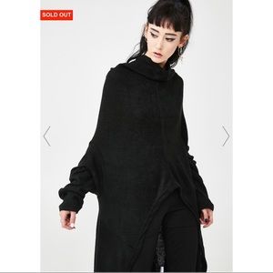 Dolls Kill Never Connected Knit Sweater by MNML